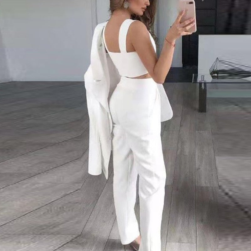 EP | NoudsBlazer I Ensemble de blazers 3 pièces pour femmes