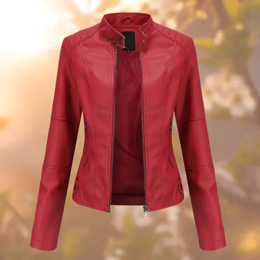 EP | Veste en cuir pour femme