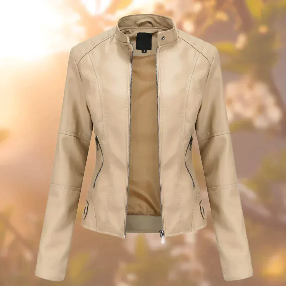 EP | Veste en cuir pour femme