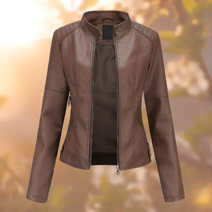 EP | Veste en cuir pour femme