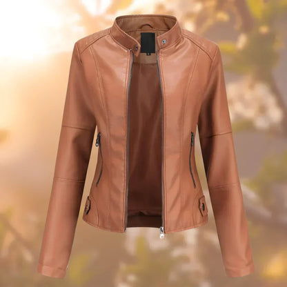 EP | Veste en cuir pour femme