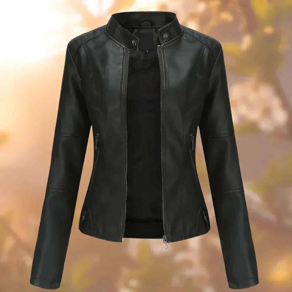 EP | Veste en cuir pour femme
