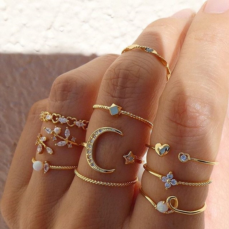 Or Bague élégant pour toute occasion
