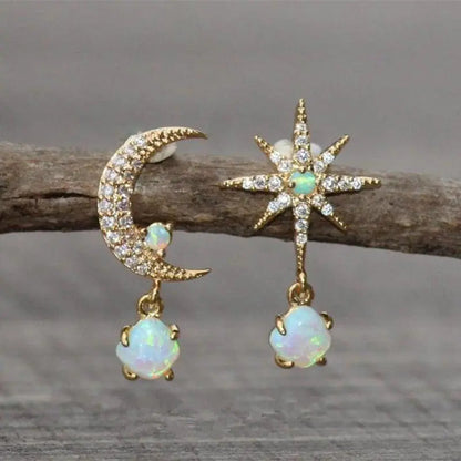 Or Boucle d'oreille romantique pour moments spéciaux