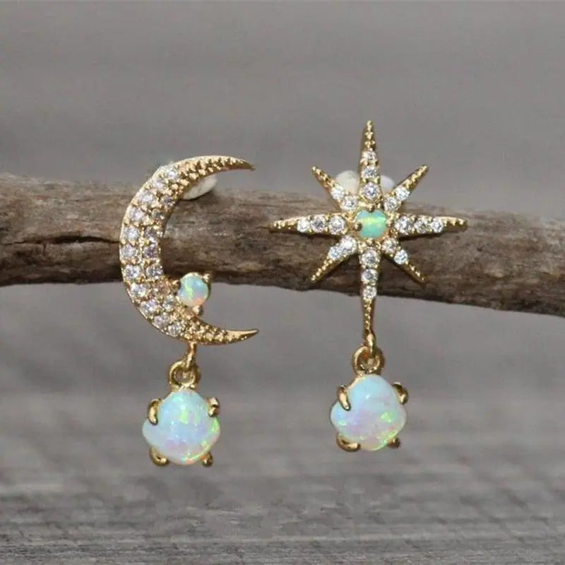 Or Boucle d'oreille romantique pour moments spéciaux