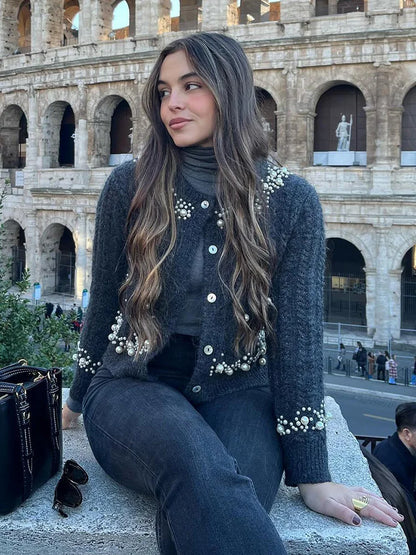 Veste au style vintage intemporel
