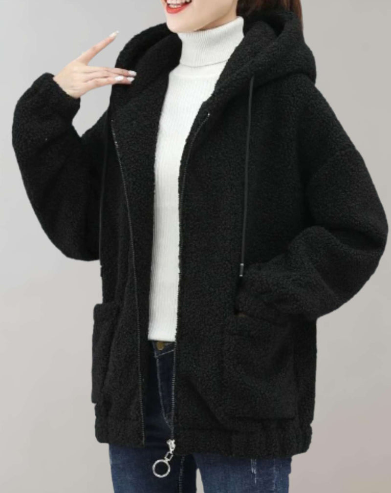 EP | Veste confortable en peluche pour femmes