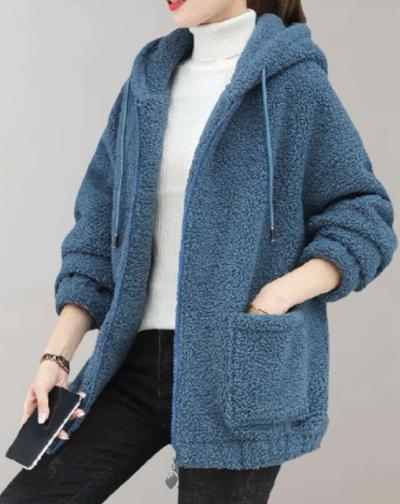 EP | Veste confortable en peluche pour femmes