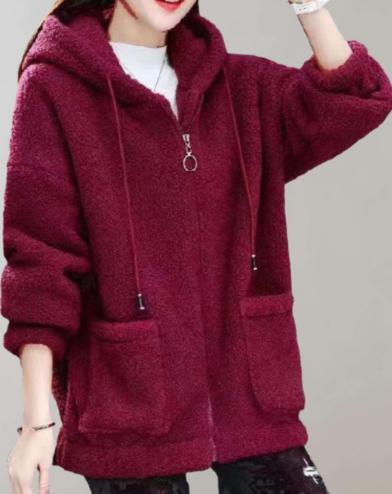 EP | Veste confortable en peluche pour femmes