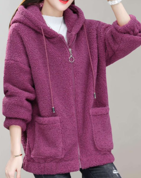 EP | Veste confortable en peluche pour femmes