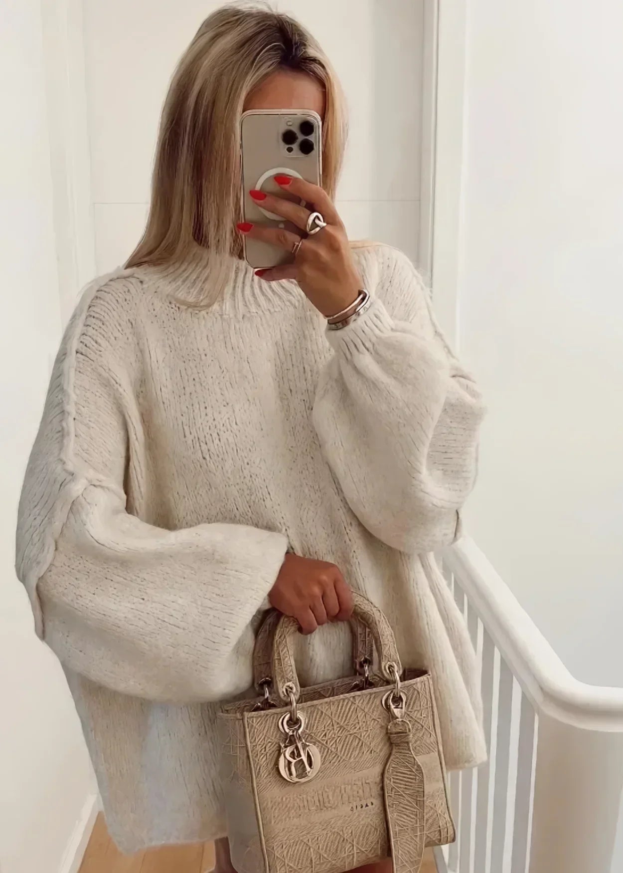 Pull au style vintage intemporel