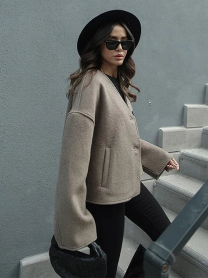 Veste au design réfléchi