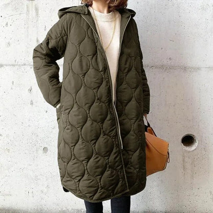 EP | New Casual Parka Veste avec capuche en Argyle