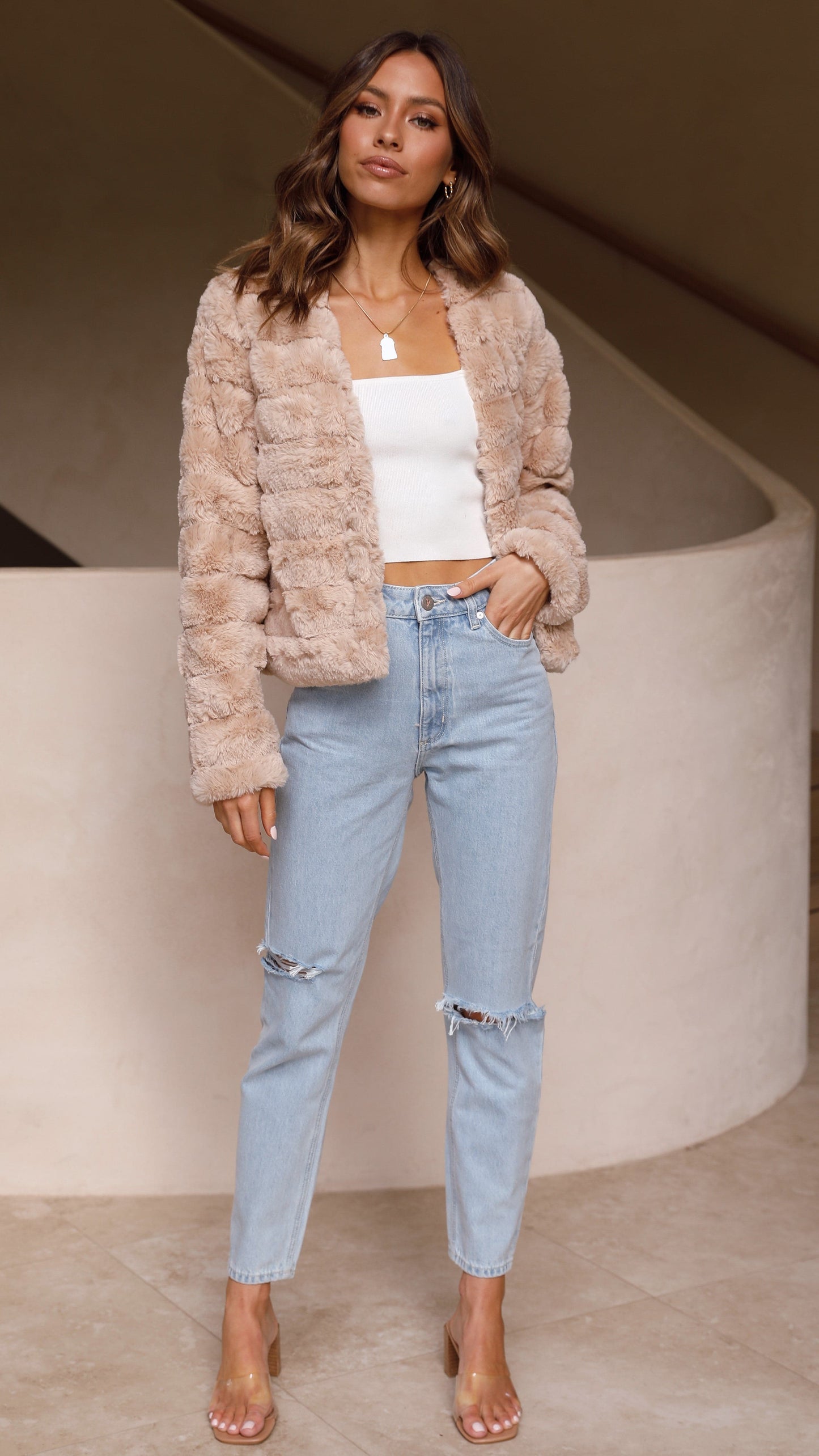 Veste au style vintage intemporel