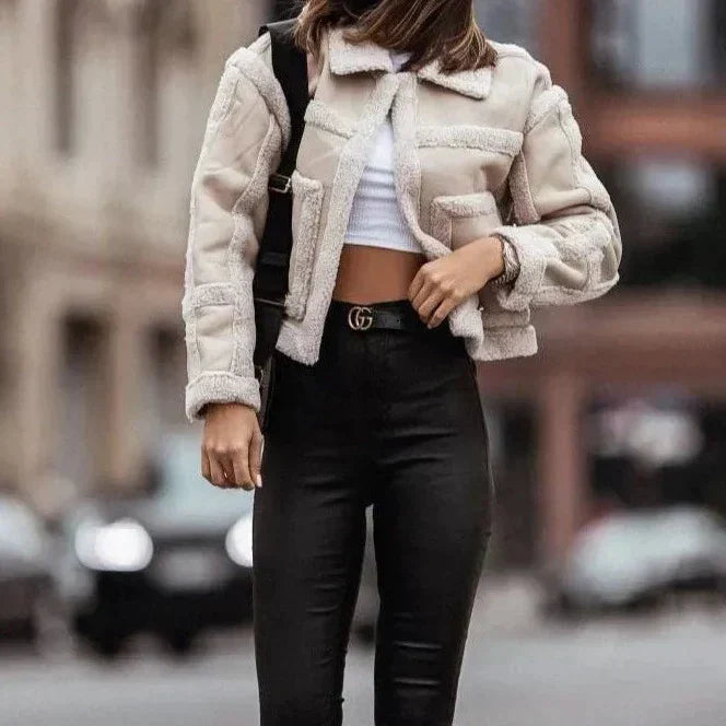 EP | Vestes en cuir patchwork