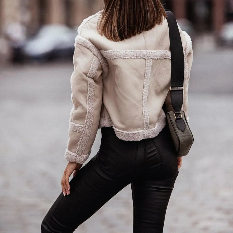 EP | Vestes en cuir patchwork