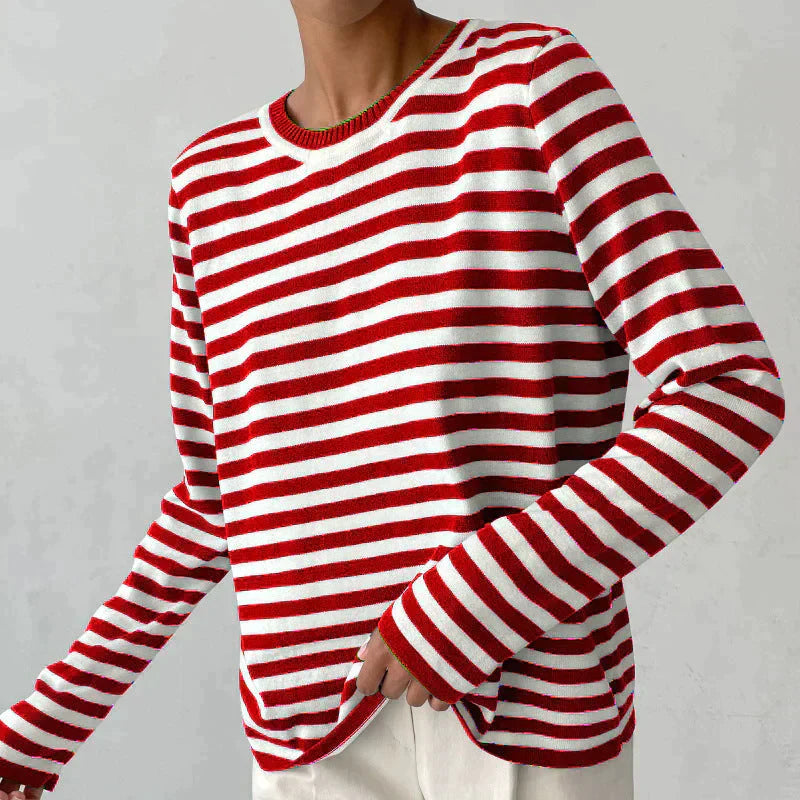 EP | Chemise pull rayée