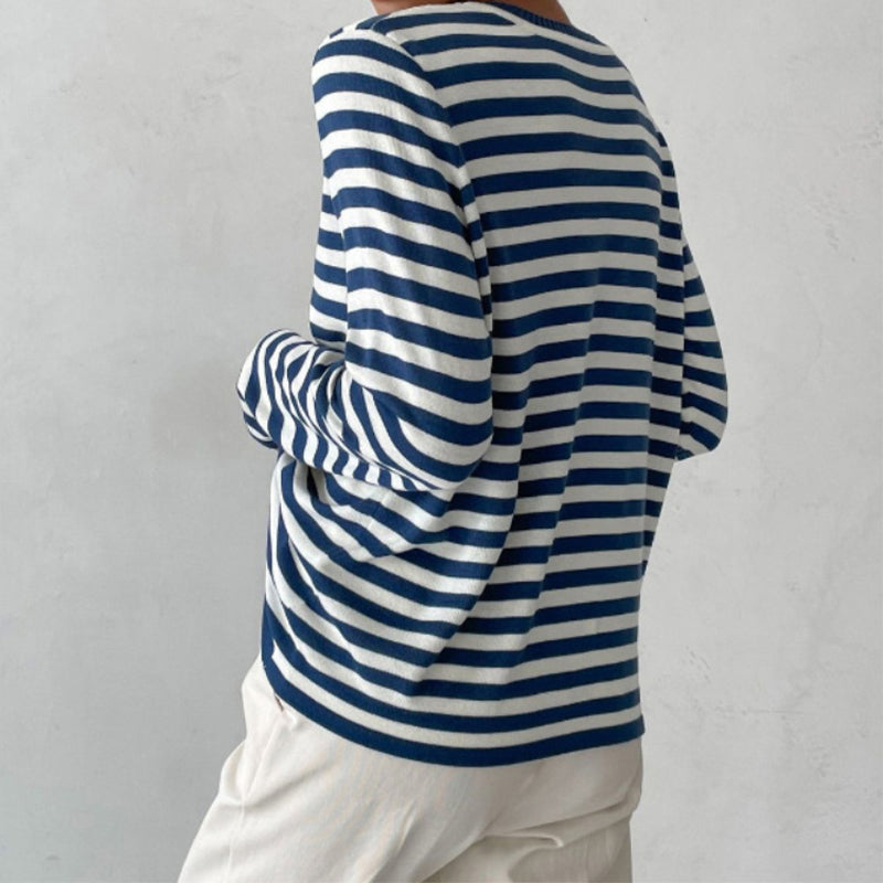 EP | Chemise pull rayée
