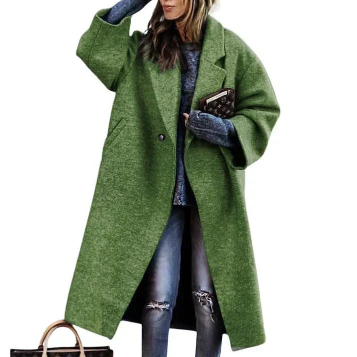 EP | long et chaud manteau de laine aux couleurs ravissantes