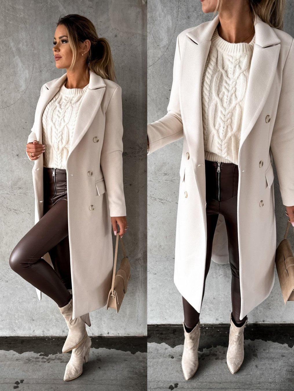 Veste au design gracieux