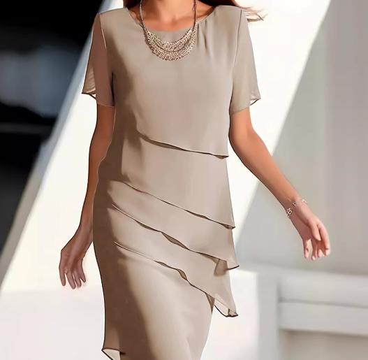 SL | Mini-robe sans manches unie