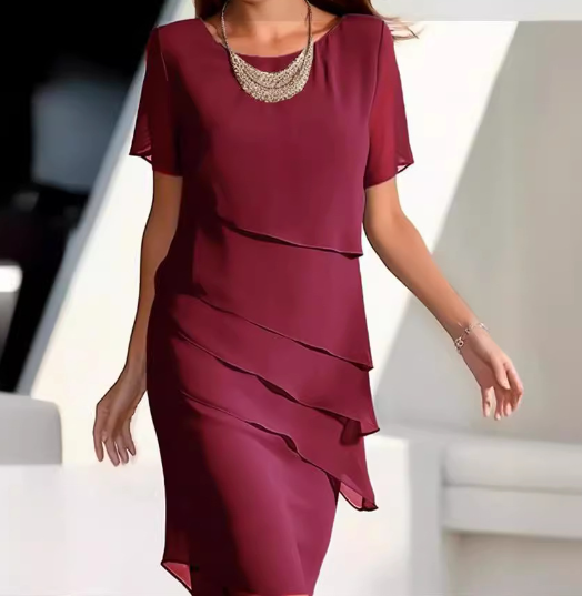 SL | Mini-robe sans manches unie