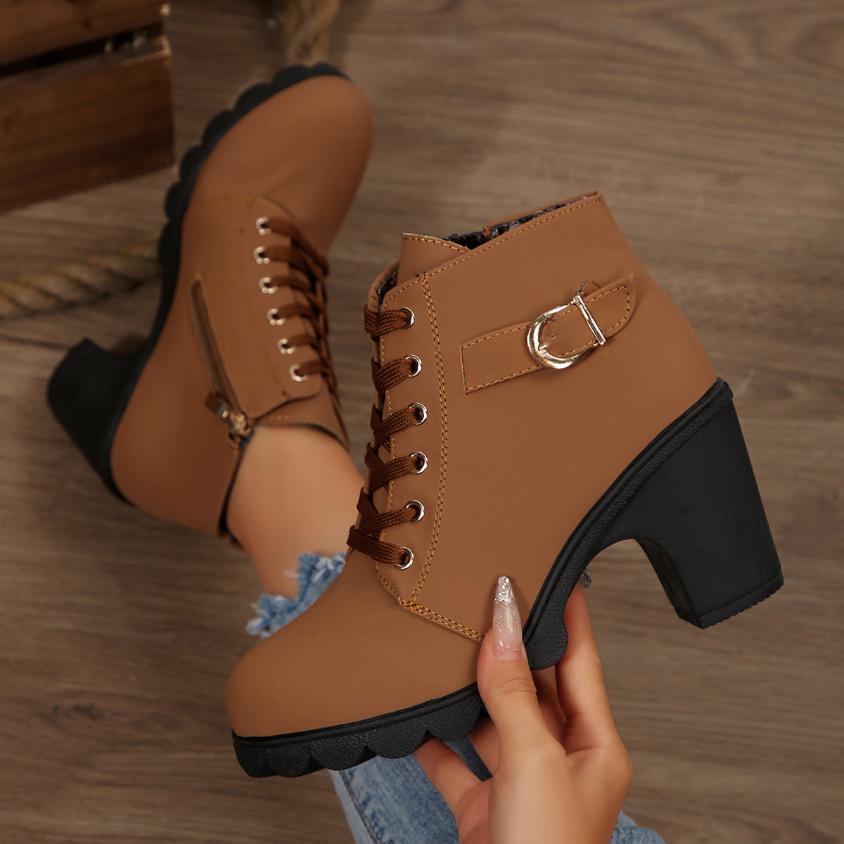 Bottes Orthopédiques Chics au Design Unique