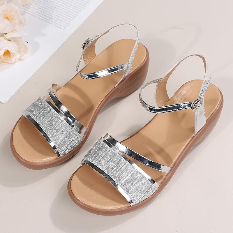 Sandales Orthopédiques Gracieuses au Look Moderne