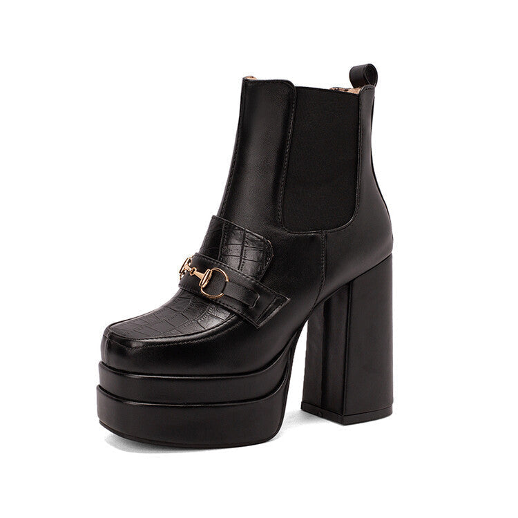 Bottes orthopédiques d'inspiration vintage