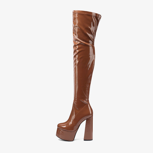 Bottes Orthopédiques Gracieuses au Look Moderne