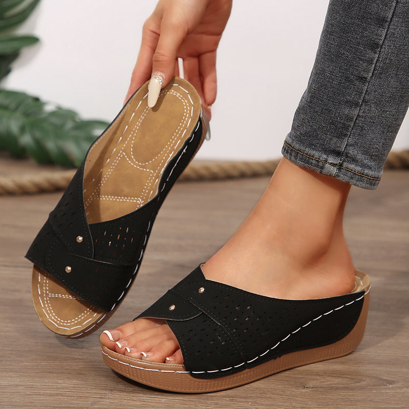 Sandales Orthopédiques Gracieuses au Look Moderne