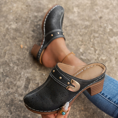Sandales Orthopédiques Gracieuses au Look Moderne