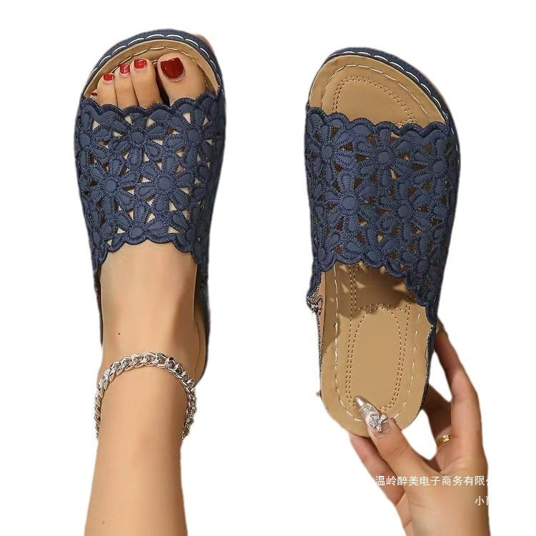 Sandales Orthopédiques Gracieuses au Look Moderne