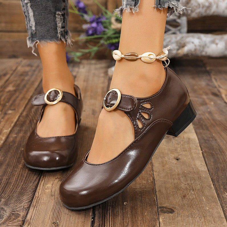 Chaussures Orthopédiques d'Inspiration Vintage