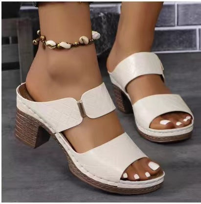 Sandales Orthopédiques Chics au Design Unique