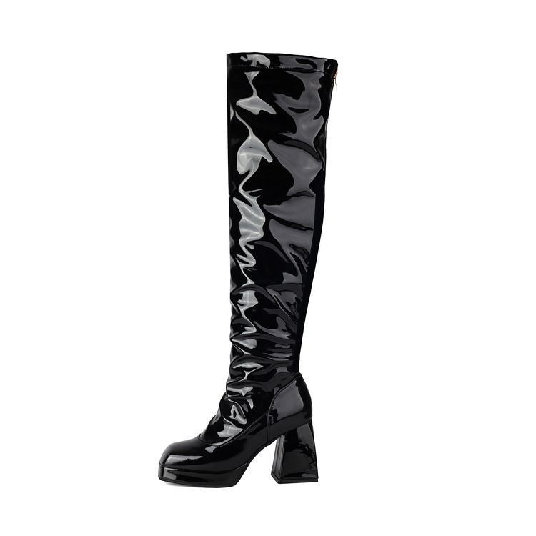 Bottes Orthopédiques Gracieuses au Look Moderne