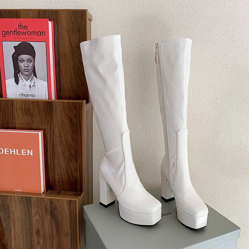 Bottes Orthopédiques Gracieuses au Look Moderne