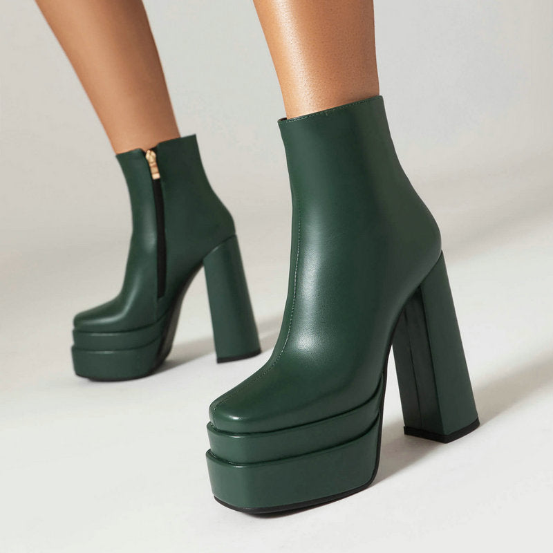 Bottes Orthopédiques Gracieuses au Look Moderne