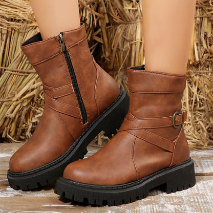 Bottes Orthopédiques Classiques au Style Intemporel