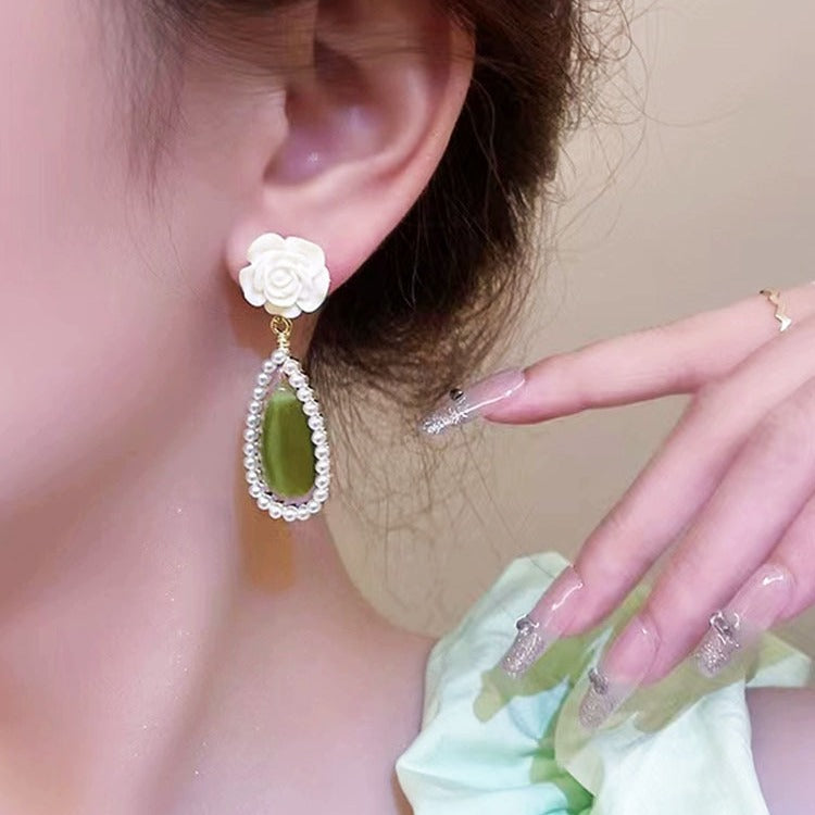 Perle Boucle d'oreille magnifique au style unique