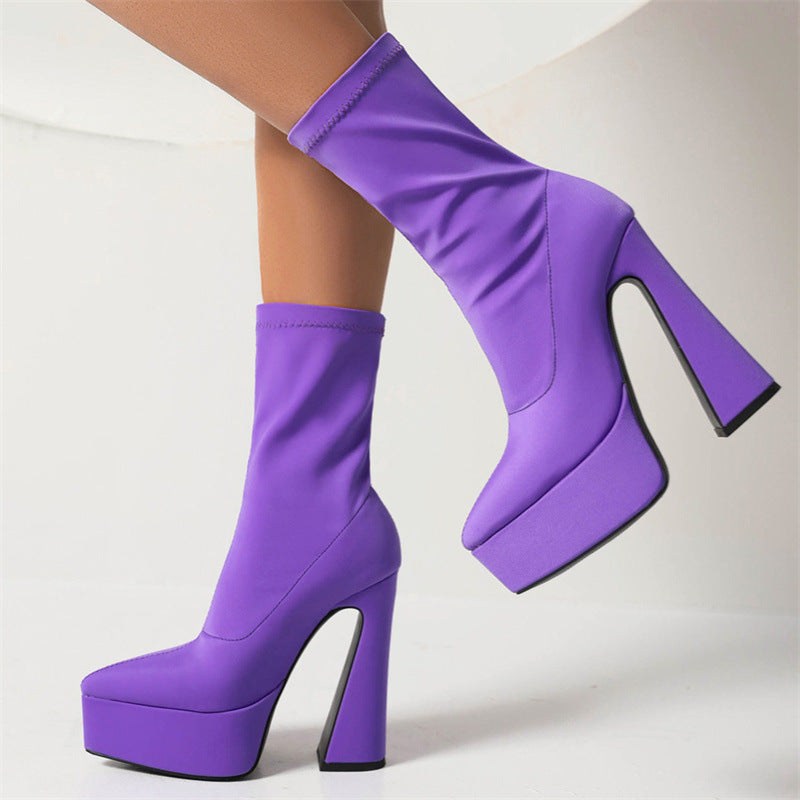 Bottes Orthopédiques Chics au Design Unique