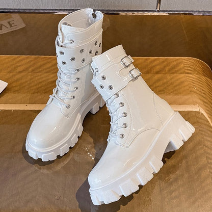 Bottes Orthopédiques Gracieuses au Look Moderne