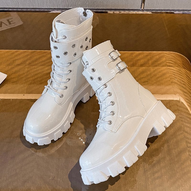 Bottes Orthopédiques Gracieuses au Look Moderne