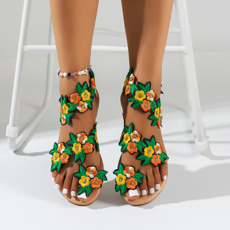 Sandales Orthopédiques Gracieuses au Look Moderne
