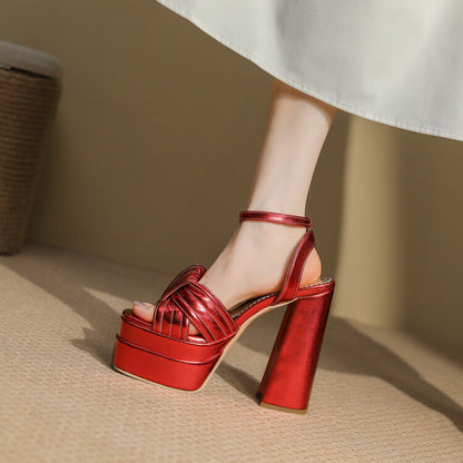 Sandales Orthopédiques Gracieuses au Look Moderne