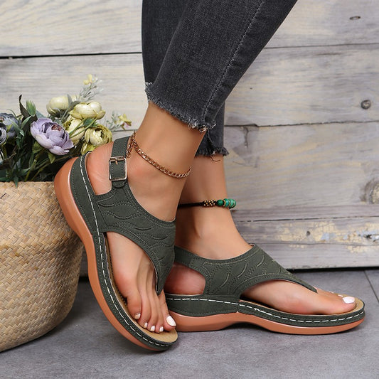 Sandales Orthopédiques Gracieuses au Look Moderne