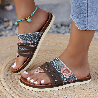 Sandales Orthopédiques Gracieuses au Look Moderne