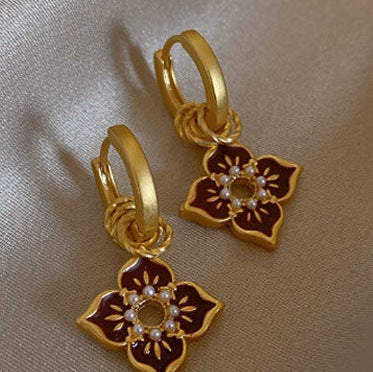 Perle Boucle d'oreille classique au charme intemporel