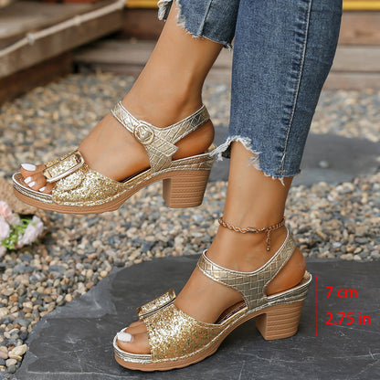 Sandales Orthopédiques Gracieuses au Look Moderne