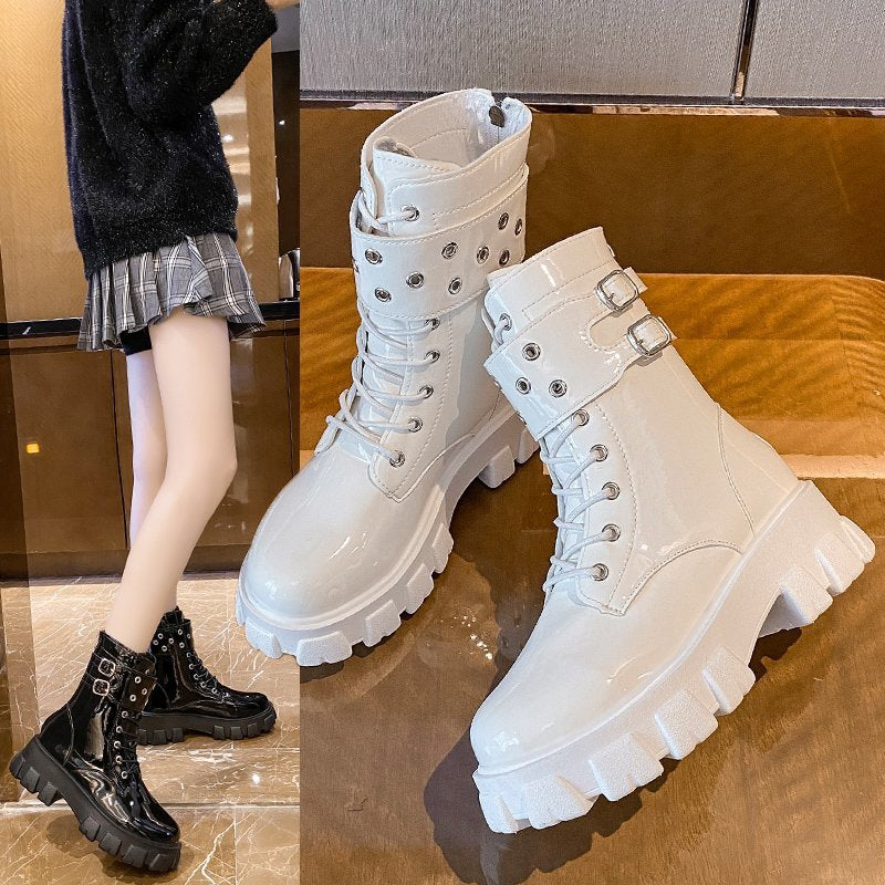 Bottes Orthopédiques Gracieuses au Look Moderne
